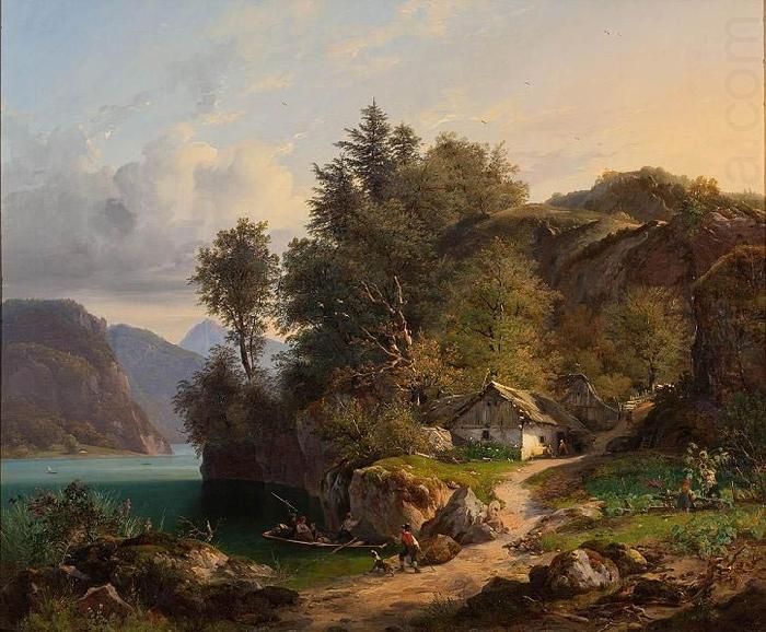 George Gillis Haanen Austrian Landscape china oil painting image